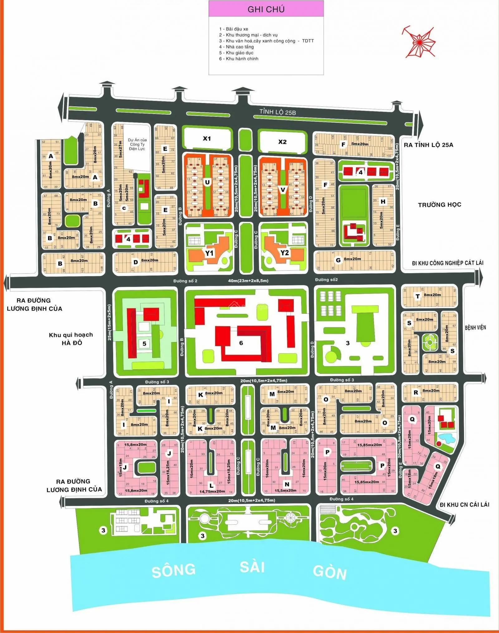 Chính chủ cần bán lô đất biệt thự vip 15*20m MT đường Nguyễn Thanh Sơn, sổ đỏ CN, gần sông SG, TTHC