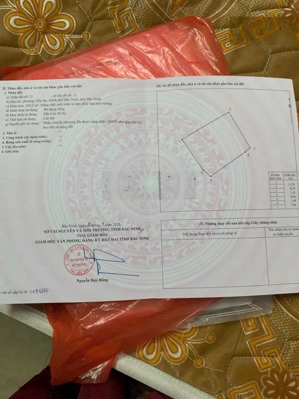 Bán nhà mặt phố hàng mã gần khu công viên tượng đài Hoa Sen TP Bắc Ninh
