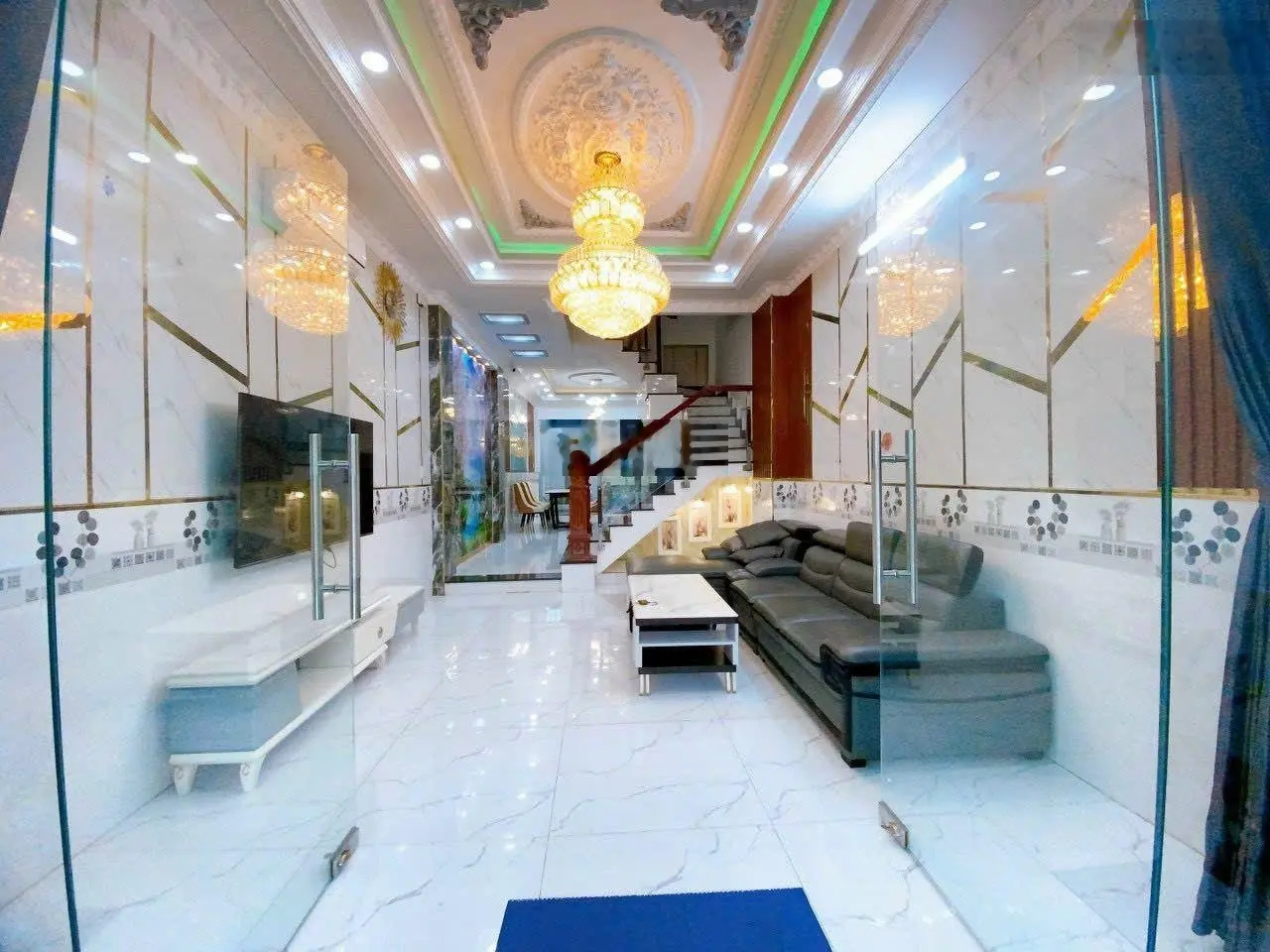 Nhà phố 3 lầu MT đường 20m Huỳnh Thị Đồng, TT Nhà Bè