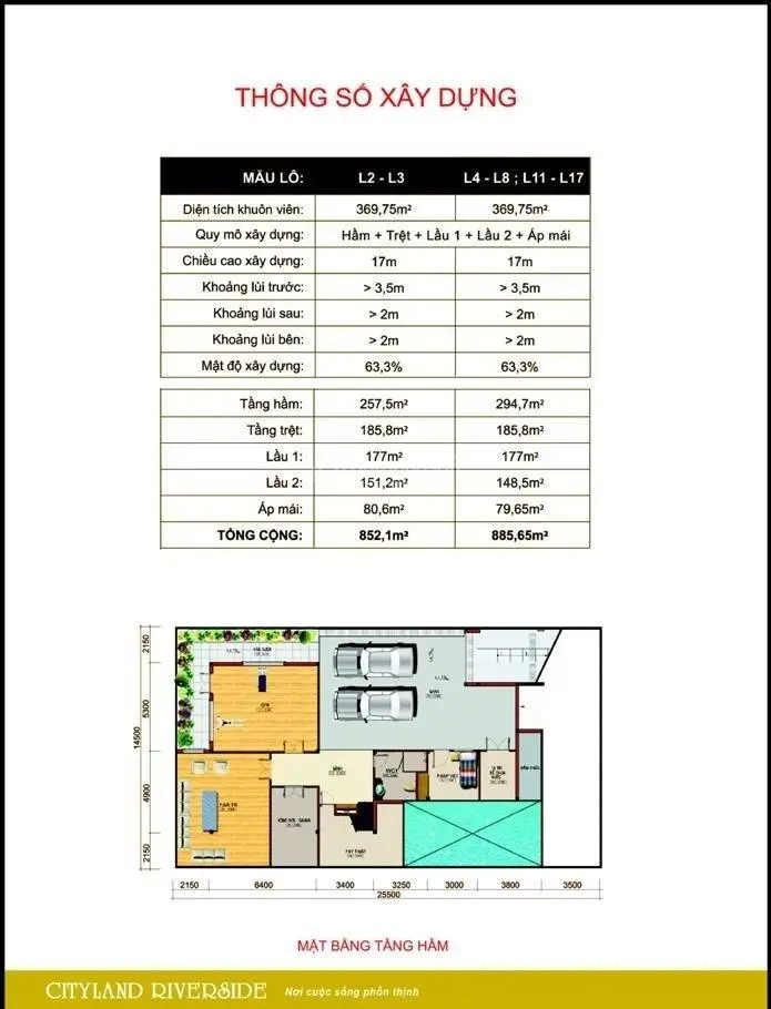 Bán căn biệt thự SL Cityland có hầm thang máy, Nguyễn Thị Thập P.Tân Phú Quận 7, đối diện công viên