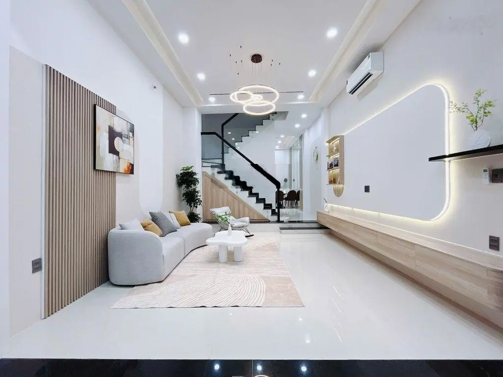 Ngộp NH! Sở hữu nhà 4 tầng MT đường số Tân Quy gần trường Lê Thánh Tôn - Mai Văn Vĩnh - Lâm Văn Bền