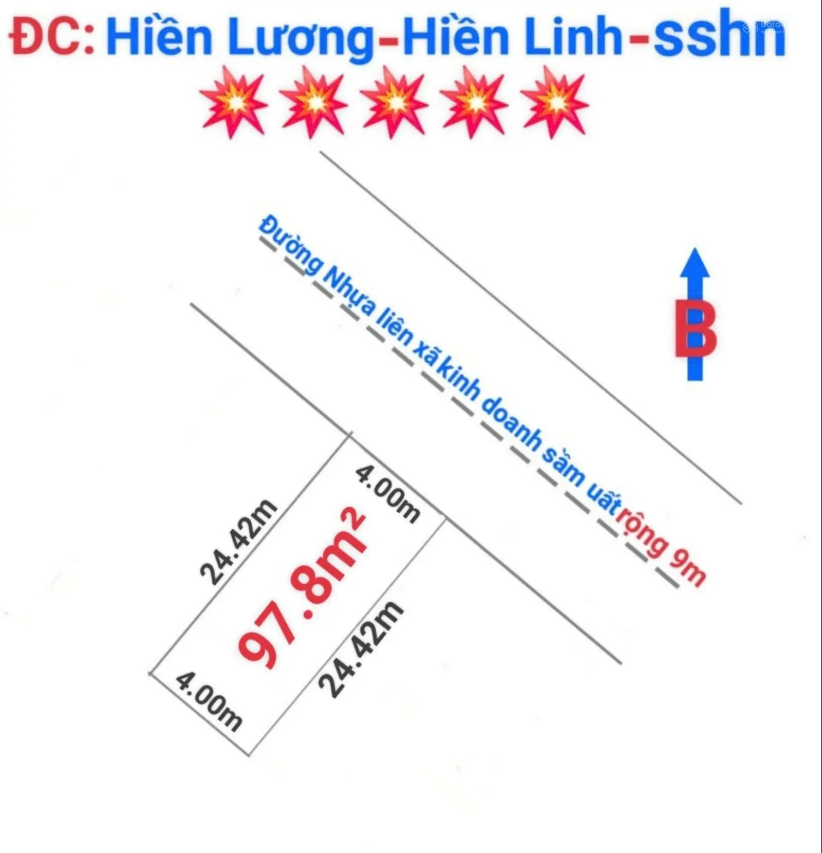 Bán đất mặt đường trục liên xã Hiền Lương, Hiền Ninh, Sóc Sơn. Để kinh doanh và ở đều được