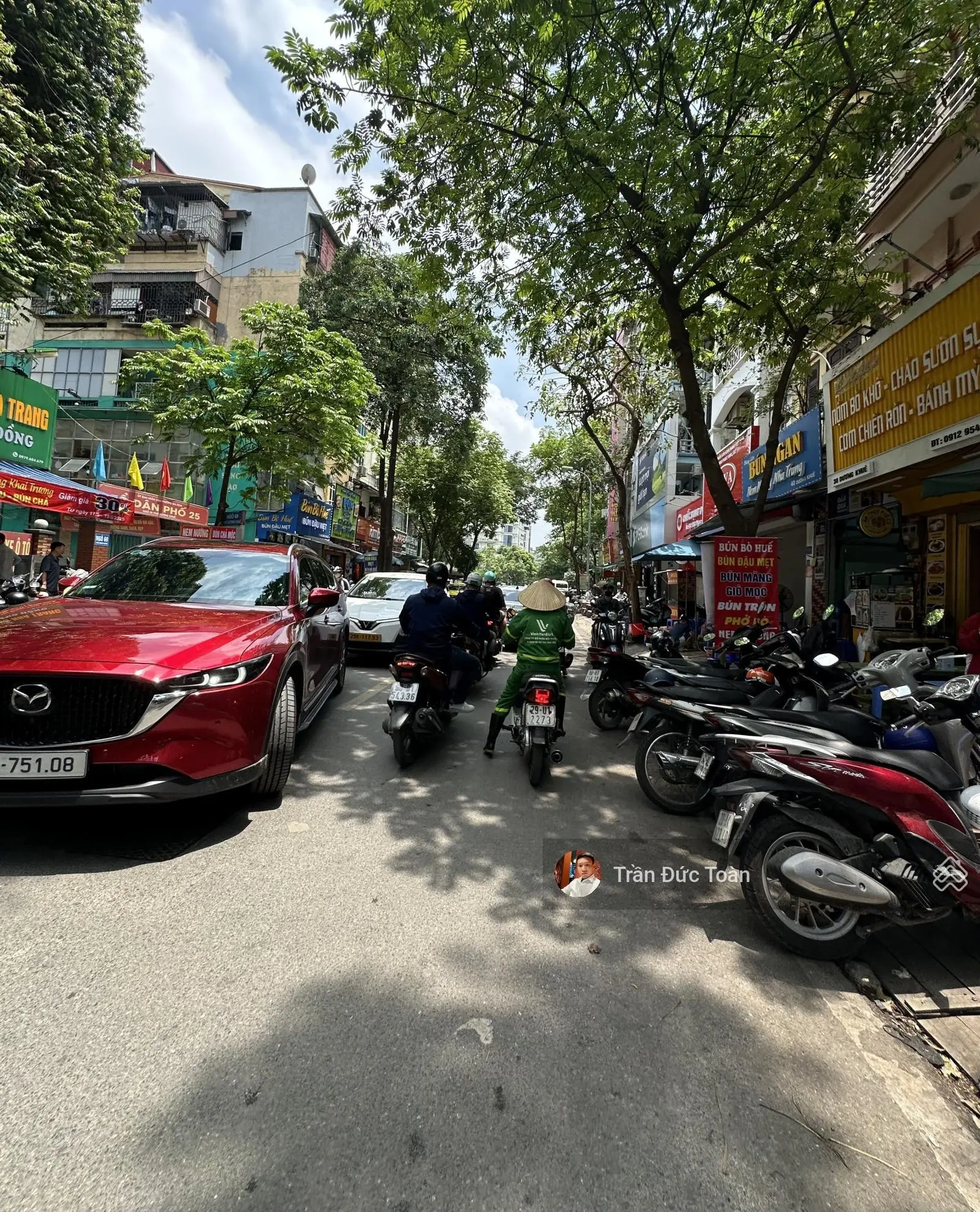 Bán nhà dương khuê, 45m2, mt 4m, vỉa hè ô tô tránh, kinh doanh, 16.5 tỷ