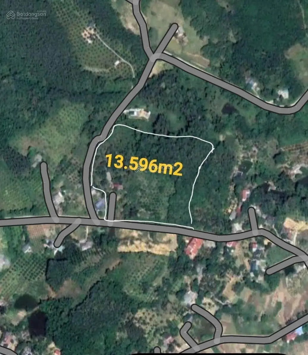Bán 1.3ha 13.000m2 đất thổ cư gần đường cao tốc Hòa Bình Mộc Châu tại Đà Bắc - Hòa Bình