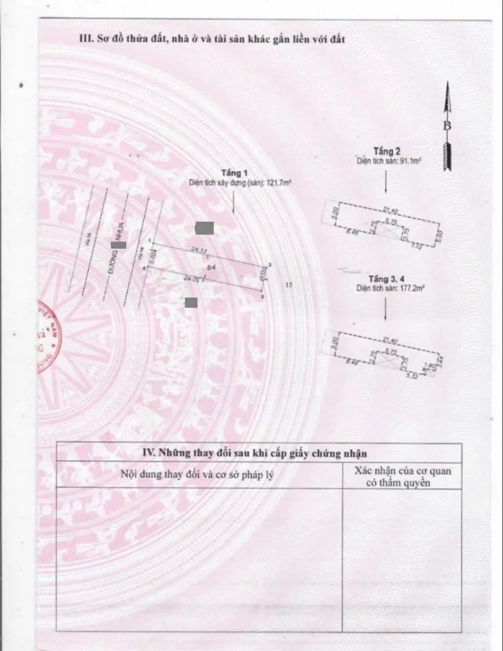 Nhà 1 trệt 3 lầu mặt tiền khu trung tâm hành chính, P. Dĩ An, TP. Dĩ An