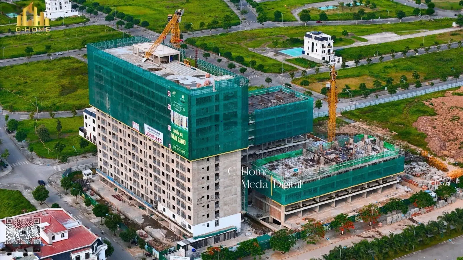 Nhà ở xã hội Evergreen Tràng Duệ 54m2, 2PN chỉ cần trả trước 380tr
