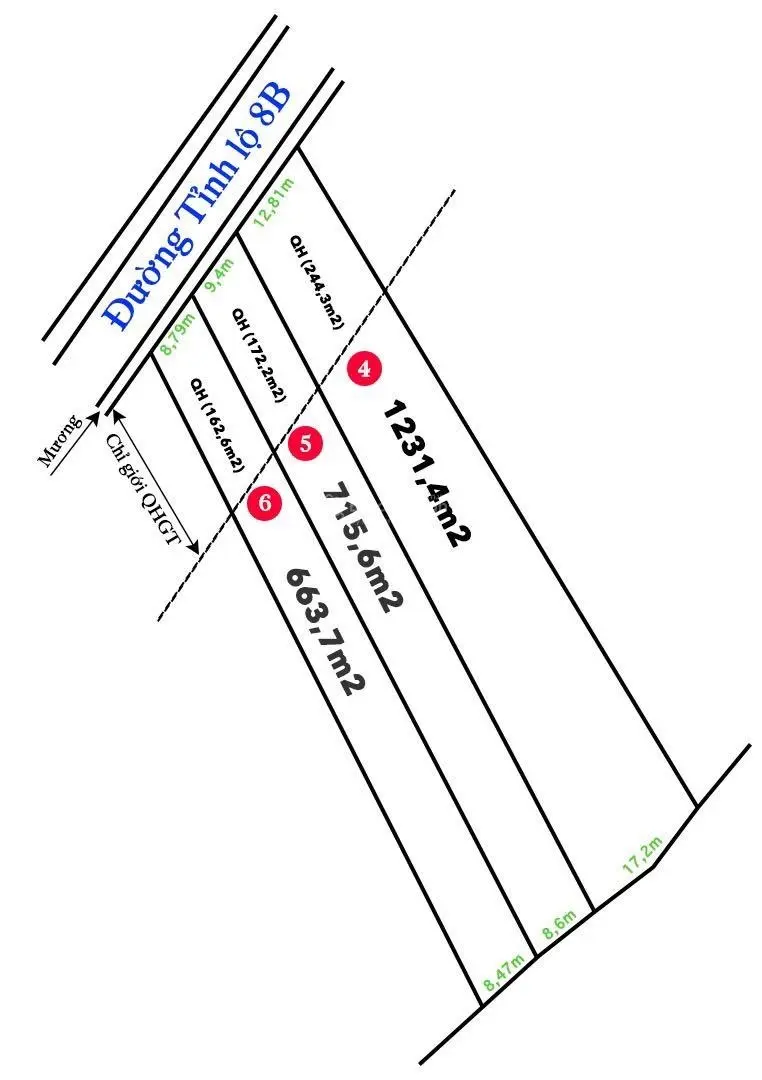 Bán đất Tỉnh Lộ 8B, Khánh Bình, Khánh Vĩnh giá rẻ