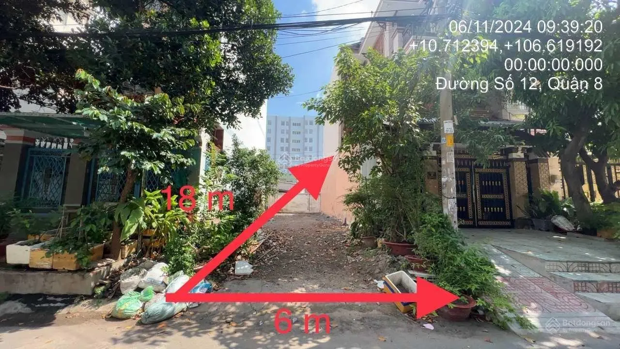 Ngân hàng phát mại đất ở đường lớn Phường 16, Quận 8