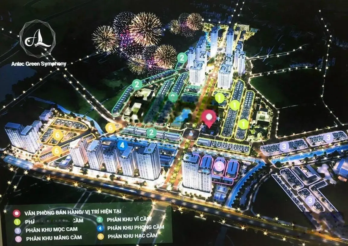 Bán song lập khu đô thị An Lạc Green Symphony 132.69m2 hotline: 0986 099 ***