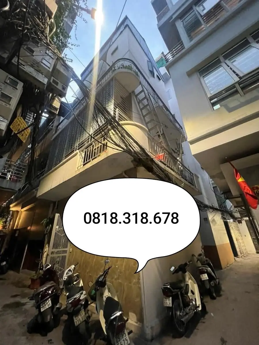 Bán nhà phố thái hà - 4 tầng - trung tâm đống đa - nhà lô góc thoáng vĩnh viễn - giá chỉ 8.5tỷ
