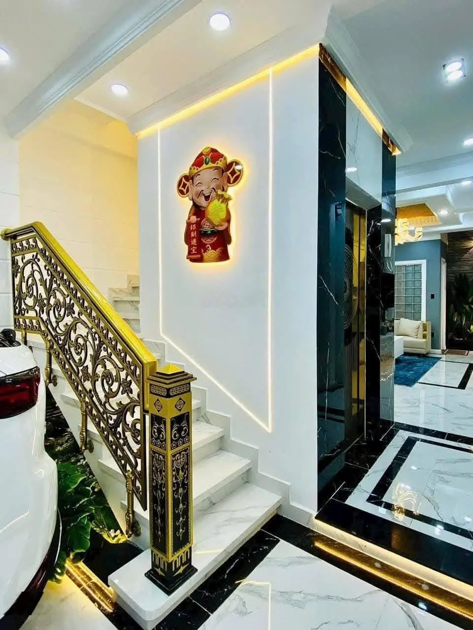 Nhà mặt tiền kinh doanh 158 đường số 59 P14 GV 4 tầng 4PN 5WC thang máy full nội thất