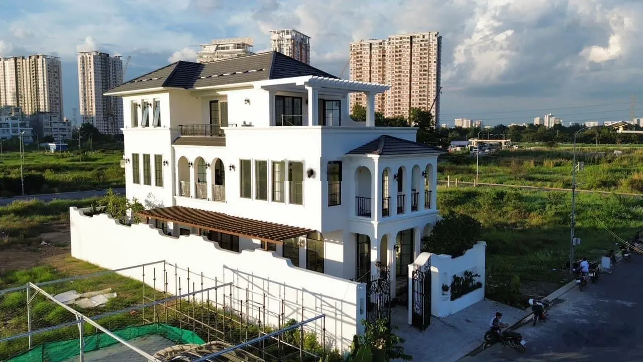 Bán đất biệt thự Thái Sơn Bộ Quốc Phòng, Phước Kiển, DT 250m2 sổ hồng riêng, XD ngay giá 50 tr/m2