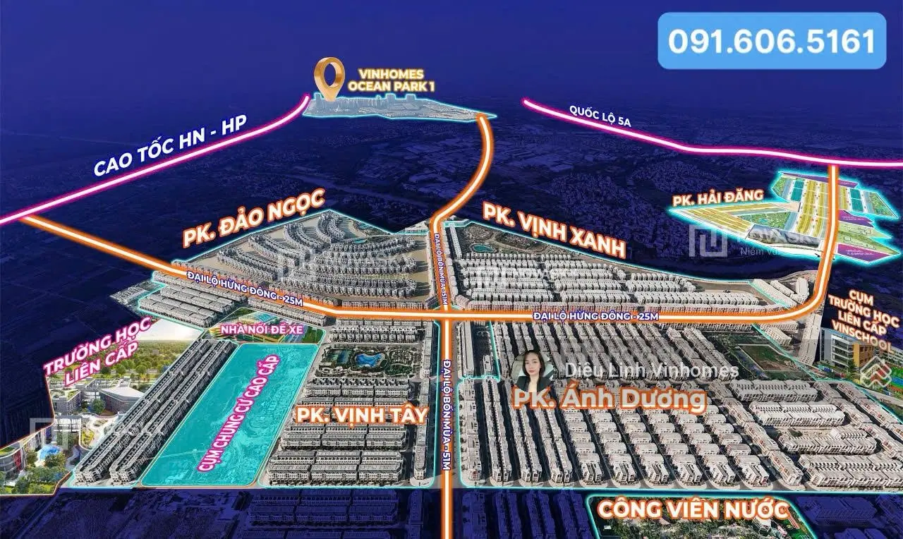11.5 tỷ sở hữu shophouse diện tích 75m - đường 25m,vỉa hè 6m ,mt 5m 