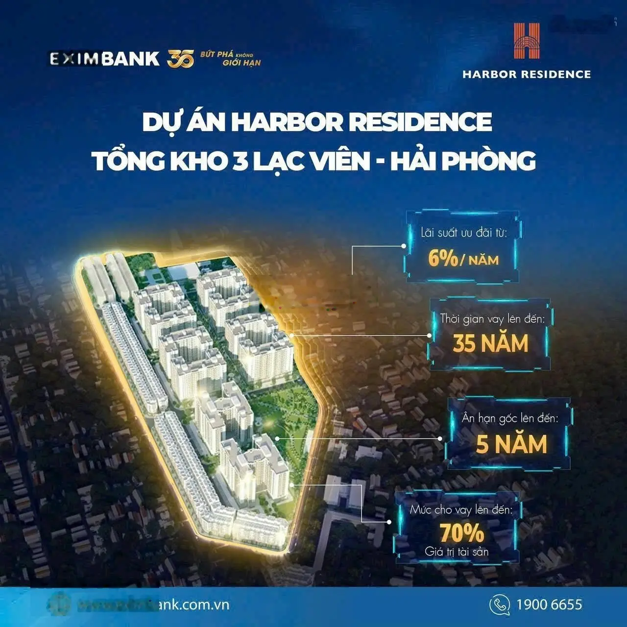 Căn góc siêu đẹp Toà CT3B - Đẹp nhất Tổng kho 3 Lạc Viên - Harbor Residence