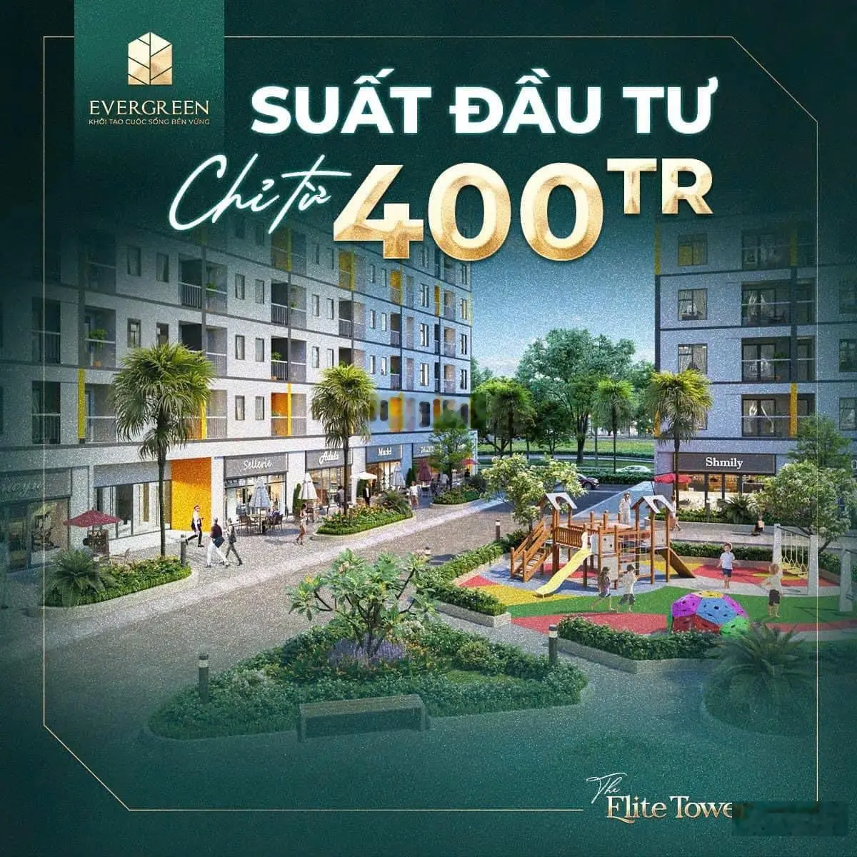 The Elite Tower căn hộ dòng tiền tại Bắc Giang