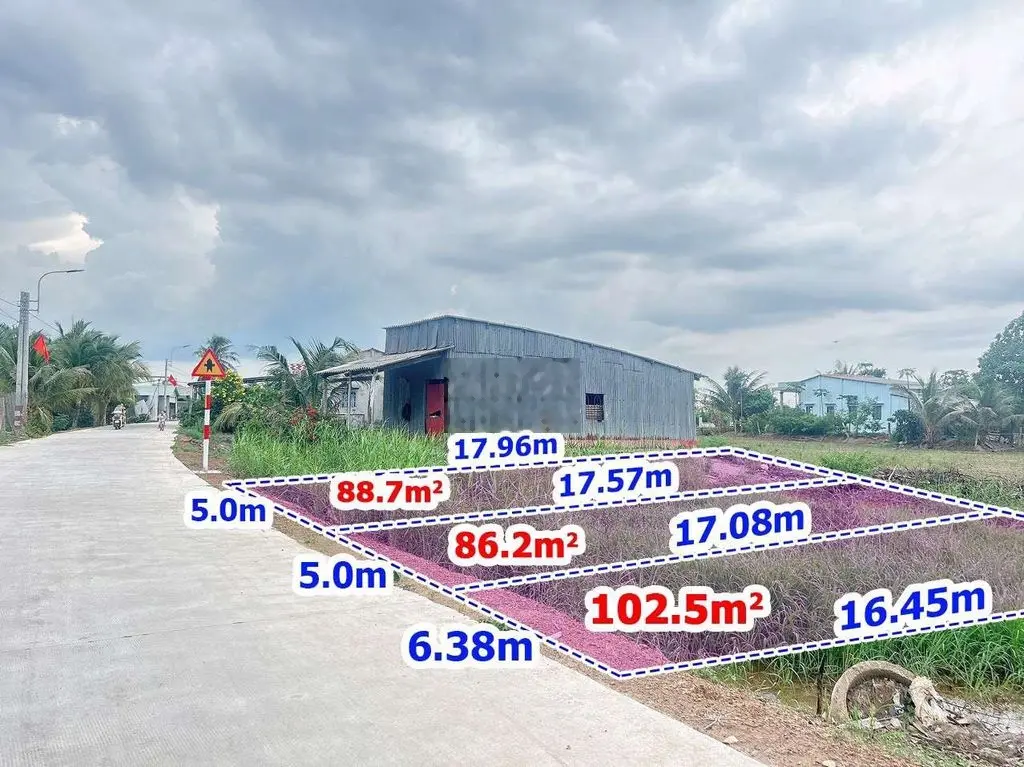 Đất ở đô thị - 550tr nền 85mv