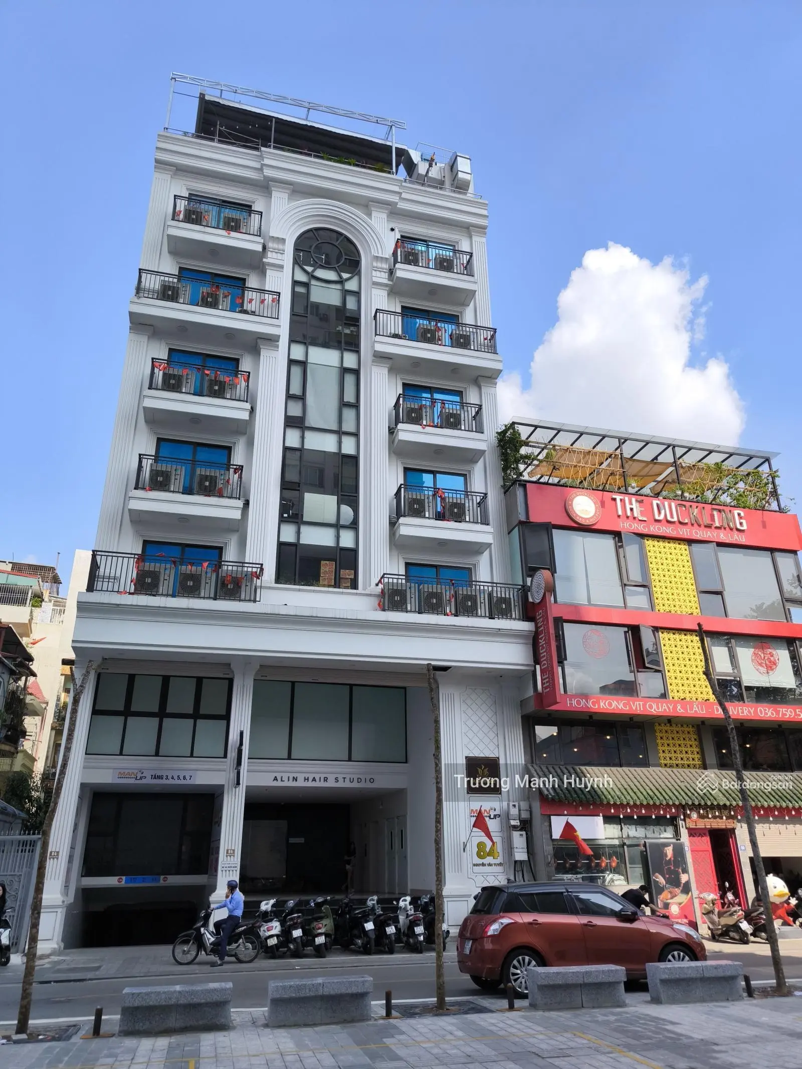 Toà Văn phòng Sát mp Dương Khuê 69m2 - 9T thang máy full NT chào 31.4 tỷ dòng tiền khủng Q CGHN