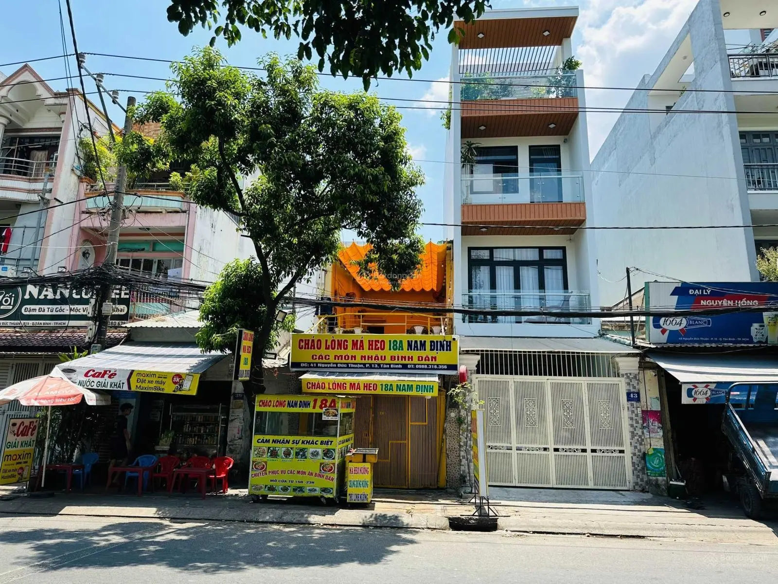 12,1 tỷ - bán nhà đẹp ngang 5,5m ngay T3 Hoàng Hoa Thám Cộng Hòa - HXH 6m thông - sổ vuông vức