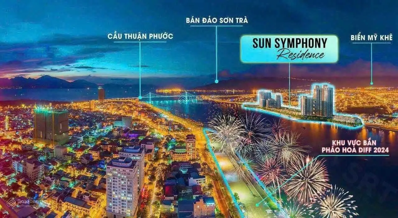 Nhận đặt chỗ vị trí đẹp phân khu thấp tầng Sonata, Sun Symphony Đà Nẵng