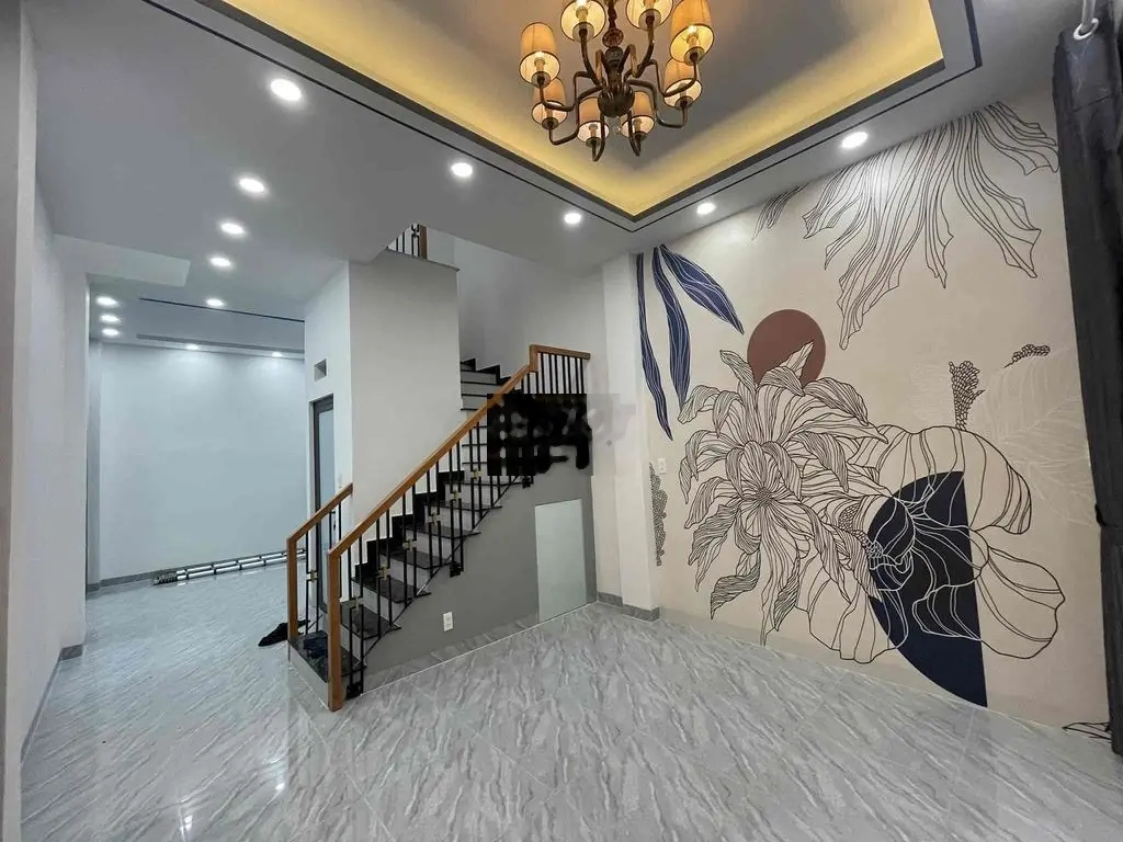 Bán nhà mới xây, hẻm Dương Bá Trạc thông Dạ Nam, 4Pn 3Wc , SHR P2Q8