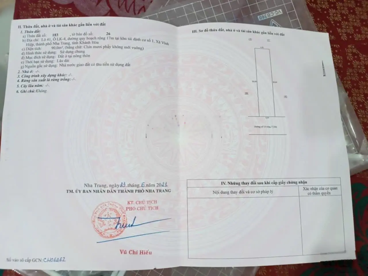 Bán đất tái định cư hà quang - đường 13m- giá chỉ 59tr/m