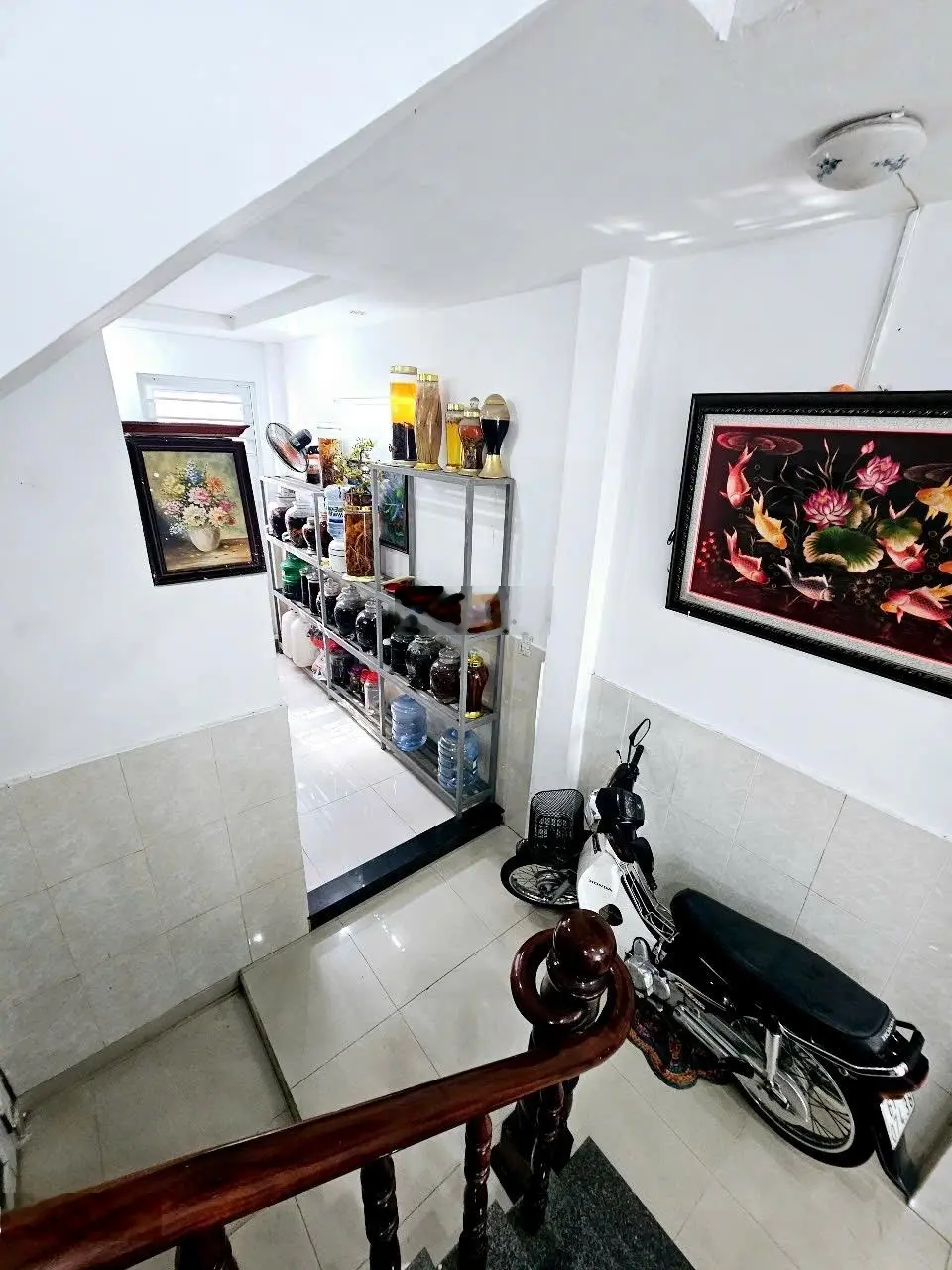 Nhà đường Trần Hưng đạo 3lầu 3p ngủ giá 3.5ty nhà trống giao ngay sổ riêng hoàn công sàn 100m2
