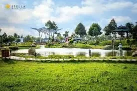 Bán nền góc 2MT trục chính 25m tại KDC Stella Mega City, DT từ 108m2, sổ hồng công chứng ngay