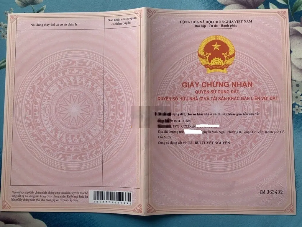 Bán đất, mặt tiền đg bê tông, SH chính chủ, Xã Bình Thạnh, Cao lãnh