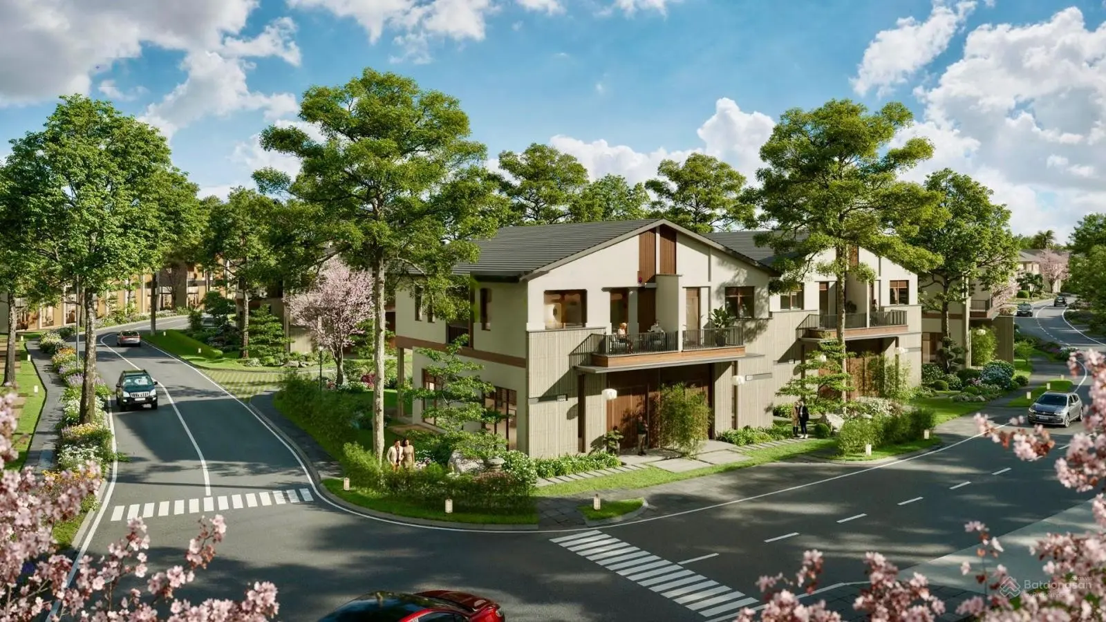 Tổng Vốn Đầu Tư 19tỷ1 Sở Hữu Ngay Biệt Thự Đơn Lập 420-496m2 Khoáng Nóng Onsen LH: 0963 552 ***