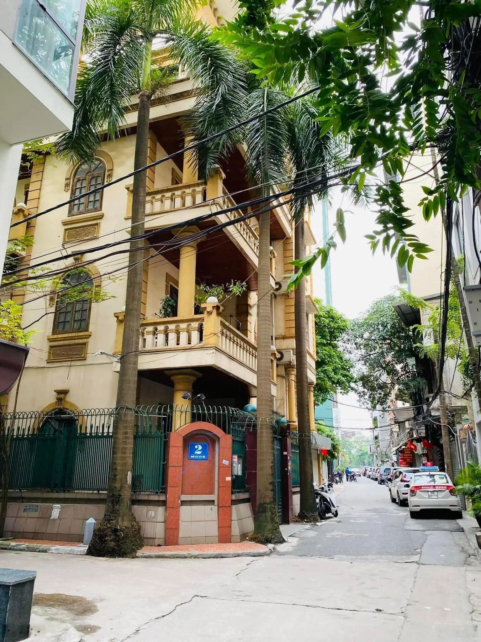 Bán nhà khu phân lô 7.2ha Vĩnh Phúc mặt tiền 8m, lô góc, ô tô tránh giá 16.2 tỷ