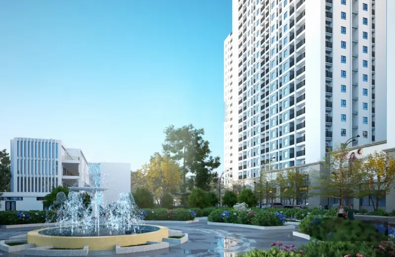 Cần bán căn 2PN + 2WC, diện tích 62m2, CC Bình An Plaza - Quảng Thắng, giá bán 1,075 tỷ