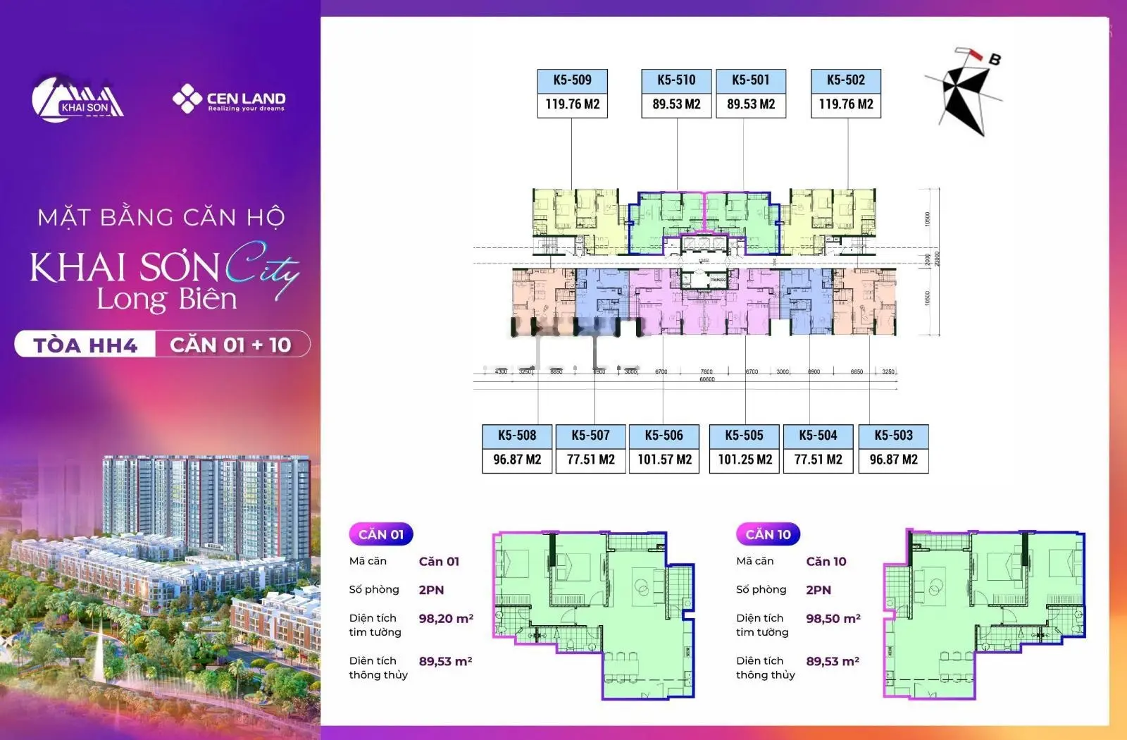 Cần chuyển nhượng căn hộ 90m2 khai Sơn city .