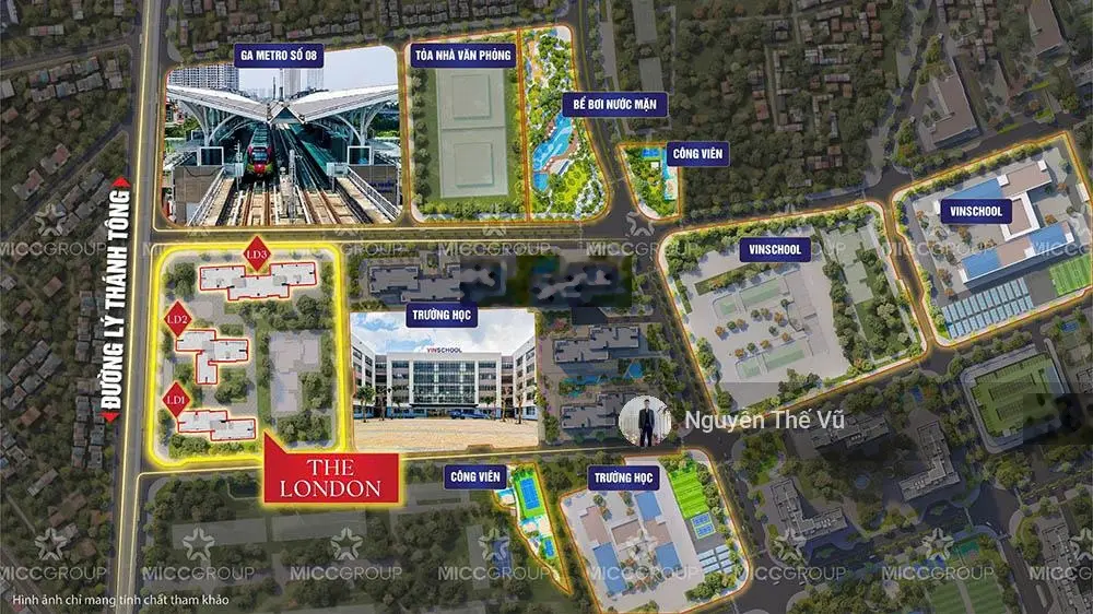 Chính chủ bán căn hộ 3 ngủ London Vin Ocean Park, giá CĐT, thanh toán HĐ tới 8/2026