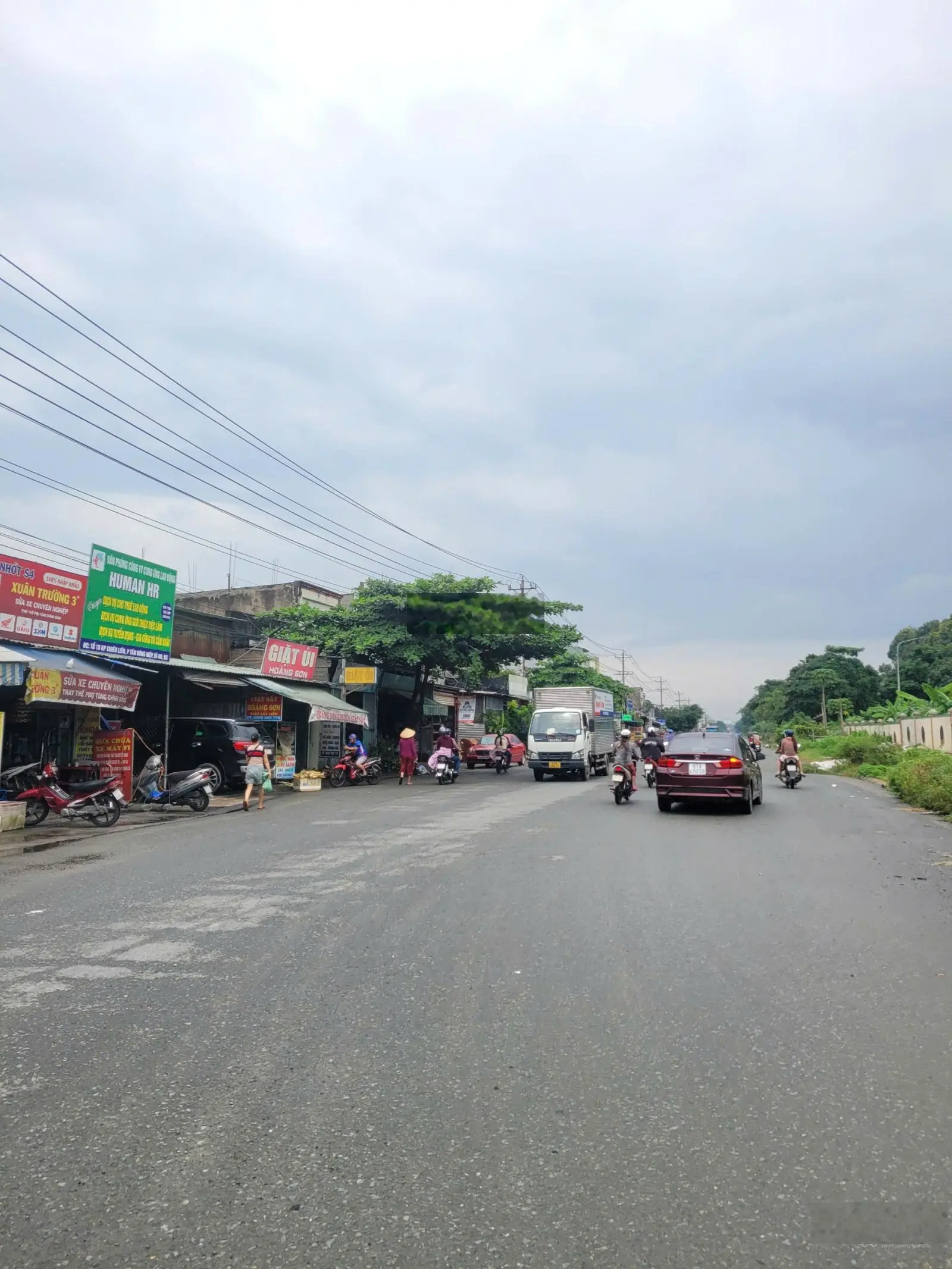 Bán đất Tặng nhà tạm MT Đường Kính Nổi ngang 7,4x21m kinh doanh đa nghề đang cho thuê 11trieu/thang