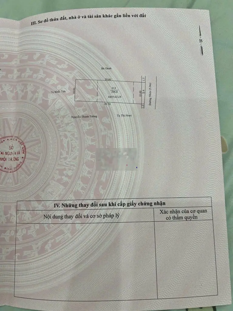 Bán nhà giá 9 tỷ, diện tích 296 m2, tại Lê Hồng Phong, Phường Phú Hòa, Thủ Dầu Một, Bình Dương