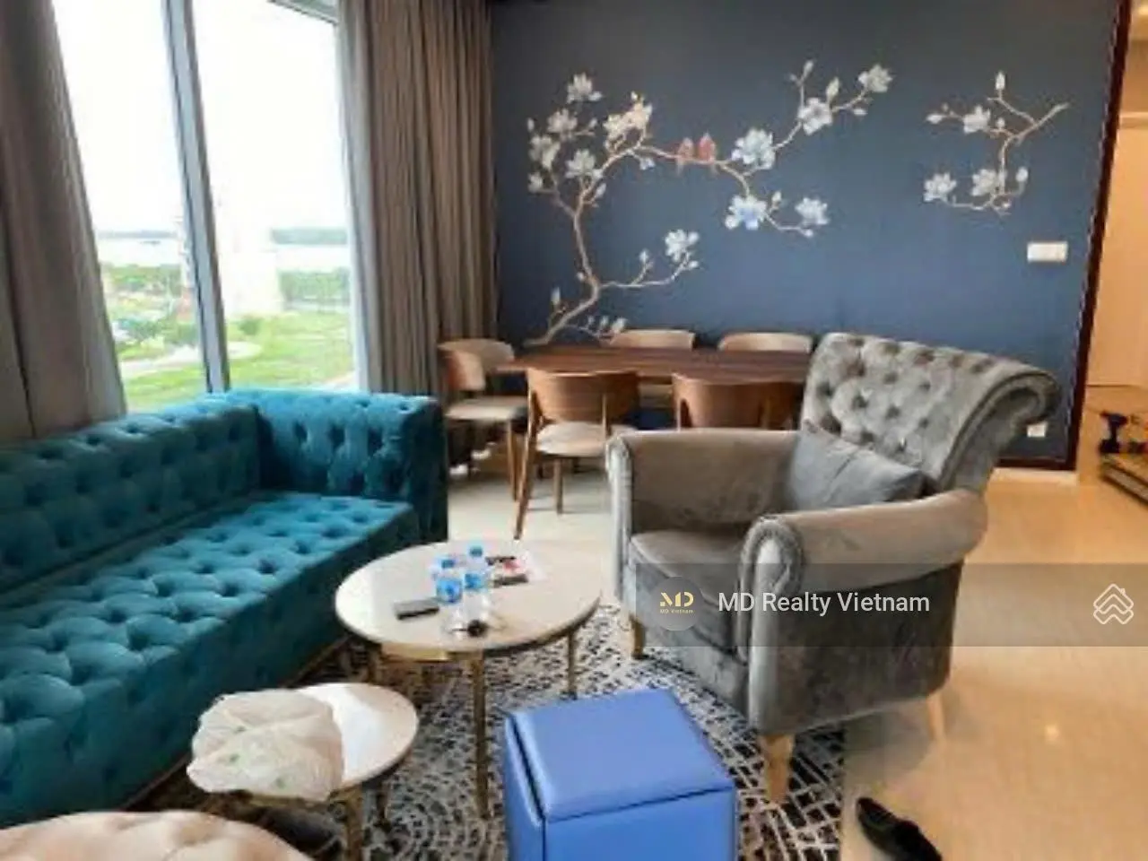Cần bán căn hộ Đảo Kim Cương toà Bora Bora 117m2 giá tốt nhất - 3 phòng ngủ, full nội thất