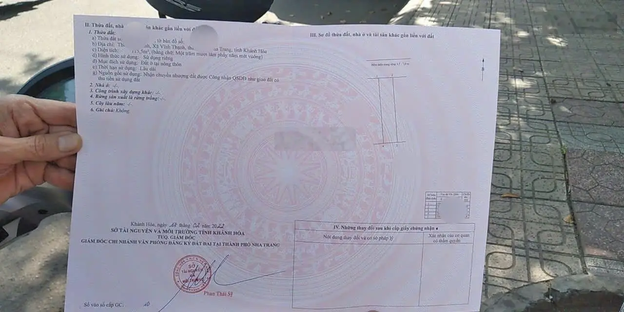 Bán đất 115,5 m2 mặt tiền đường Chùa Thiên Phú - cách chợ Ga 350 m! Giá 2,1 tỷ