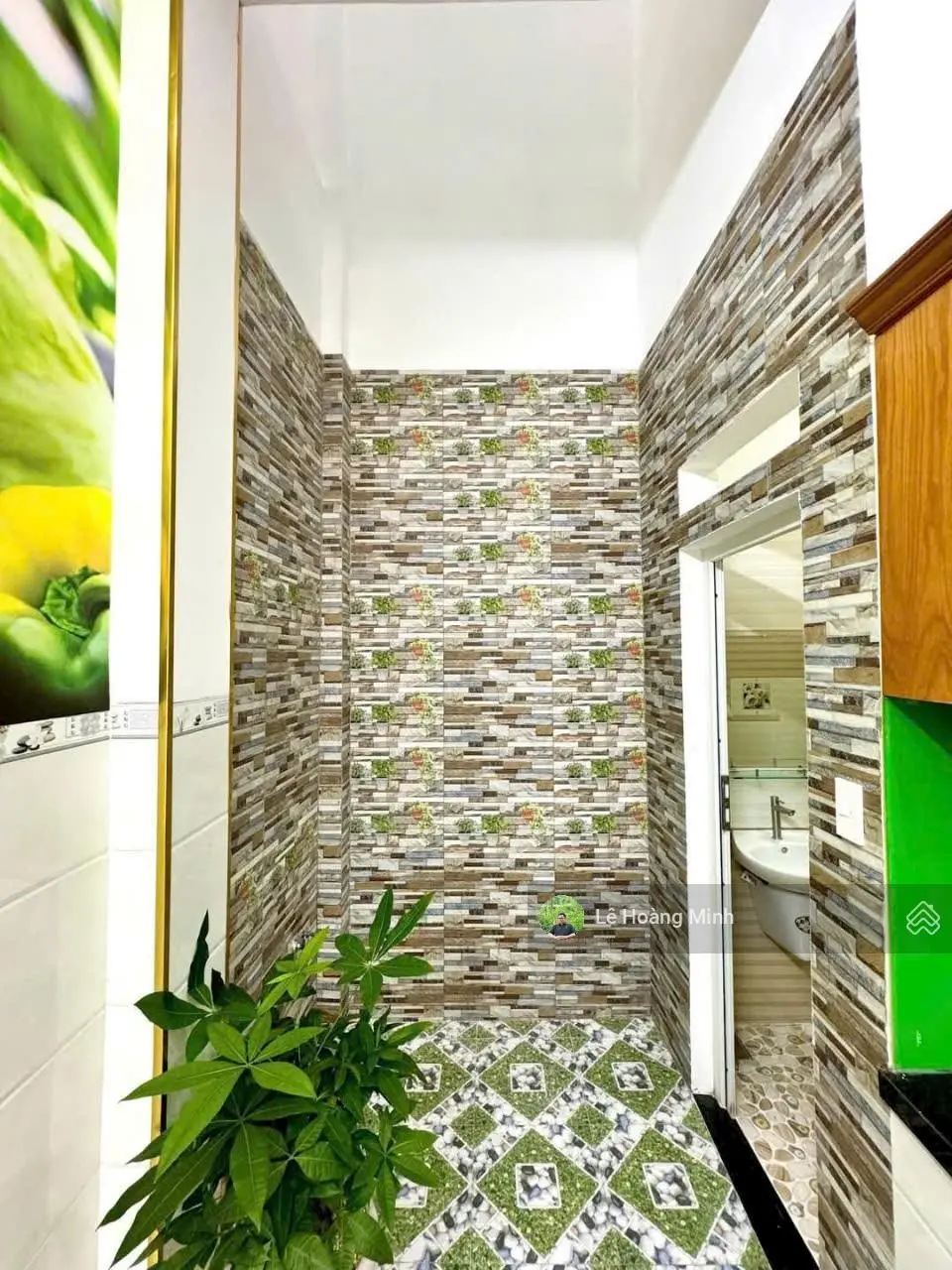 Nhà phố 4m x 15m. Đúc 2 lầu hẻm 5m thông đường Lâm Thị Hố