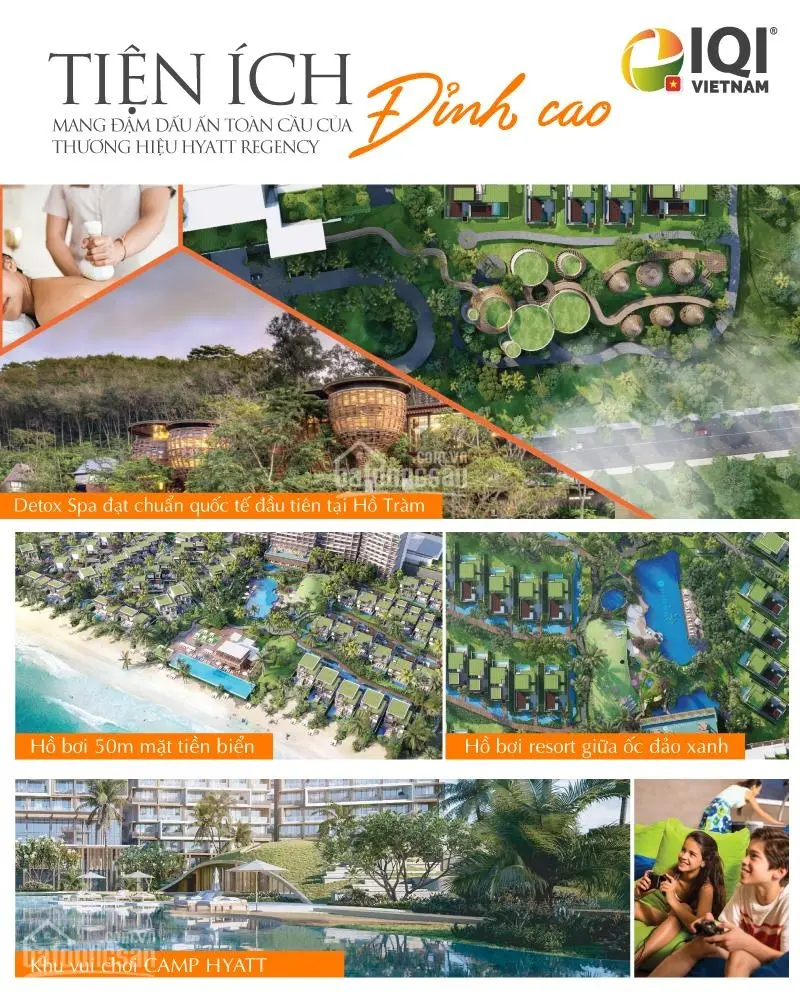 Bán biệt thự trực diện biển cuối cùng tại Hyatt Regency Hồ Tràm Residences giá 78.3 tỷ