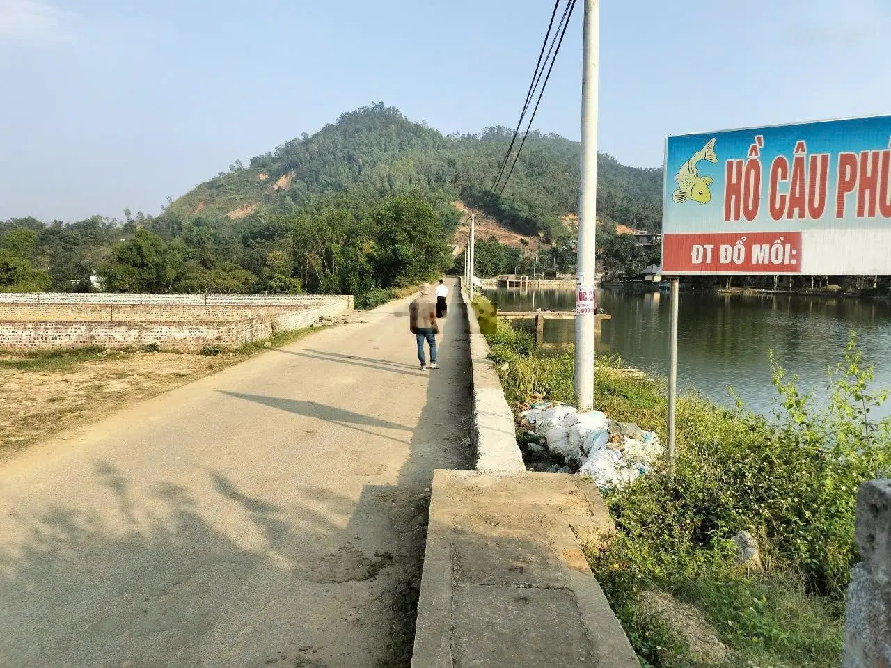 Bán đất View Hồ Phú Mãn tay chạm nước 90.2m nở hậu Full thổ cư 3.7 tỷ.