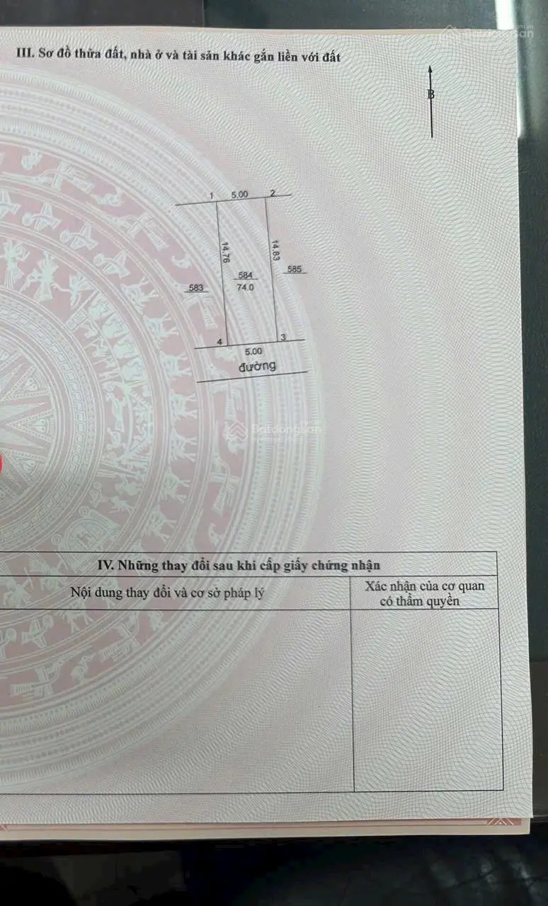 Chính chủ muốn sang tên đất thổ cư Tân xã- Thạch Thất- Hà Nội giá nhỉnh 3 tỷ.