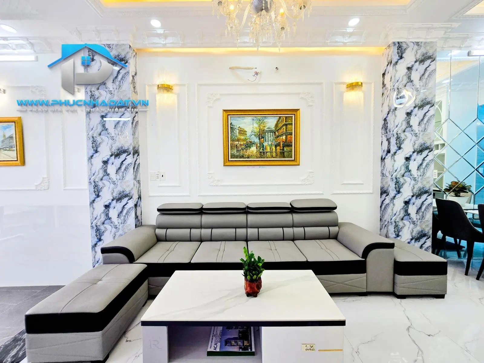 Bán nhà phố hiện đại xe hơi để trong nhà khu dân cư The Sun Residence Nhà Bè - 6.4 tỷ, 4x13m