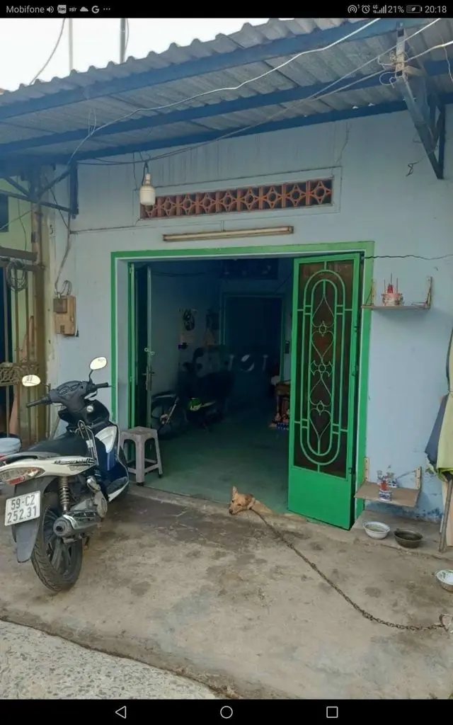 Bán căn nhà cũ tiện xây mới 75m2 shr k qui hoach hẻm 2 Phạm Hữu Lầu