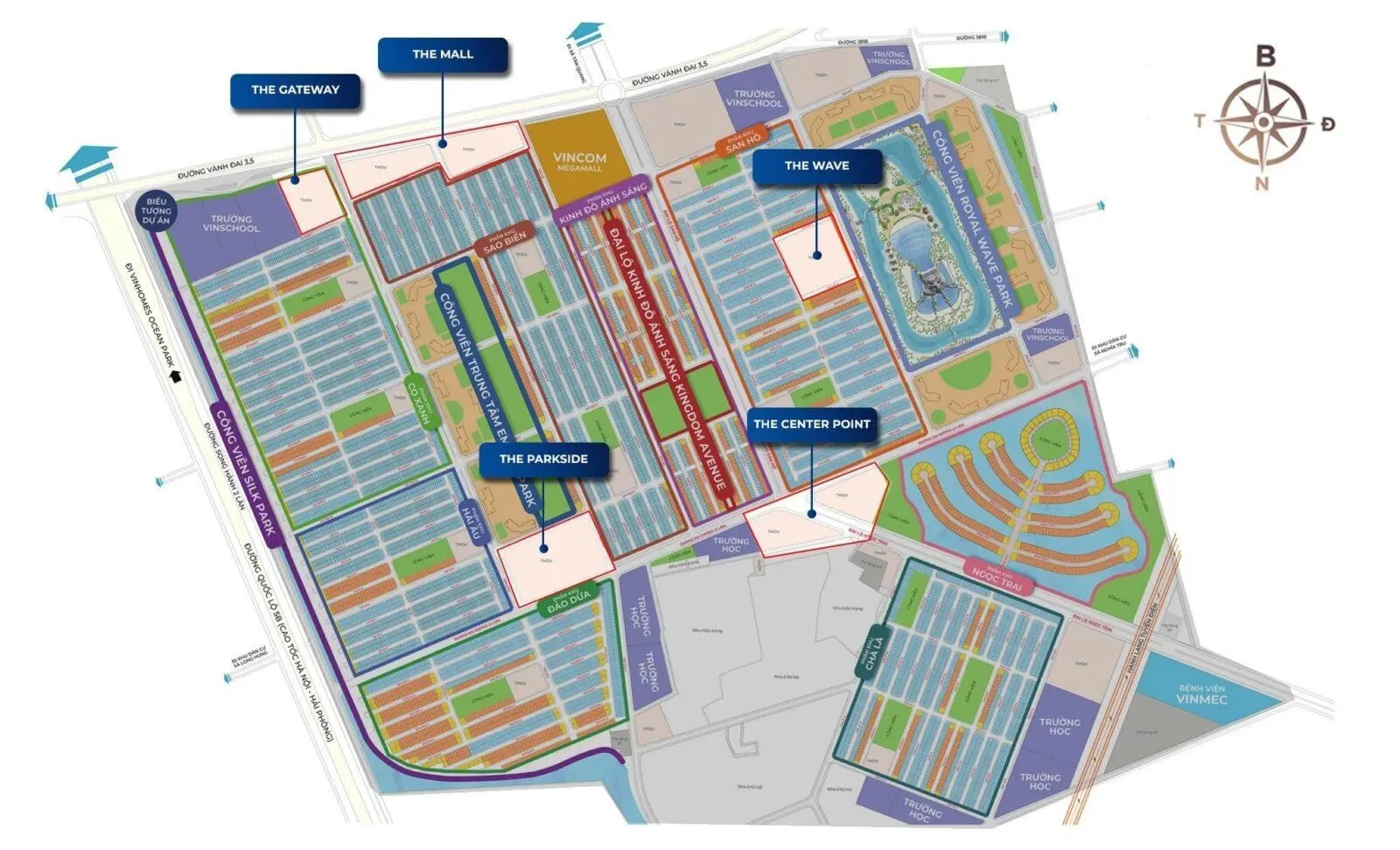 Siêu phẩm duy nhất tại Mega Complex - Vinhomes Ocean Park 2, giá tốt nhất chỉ 12 tỷ VND