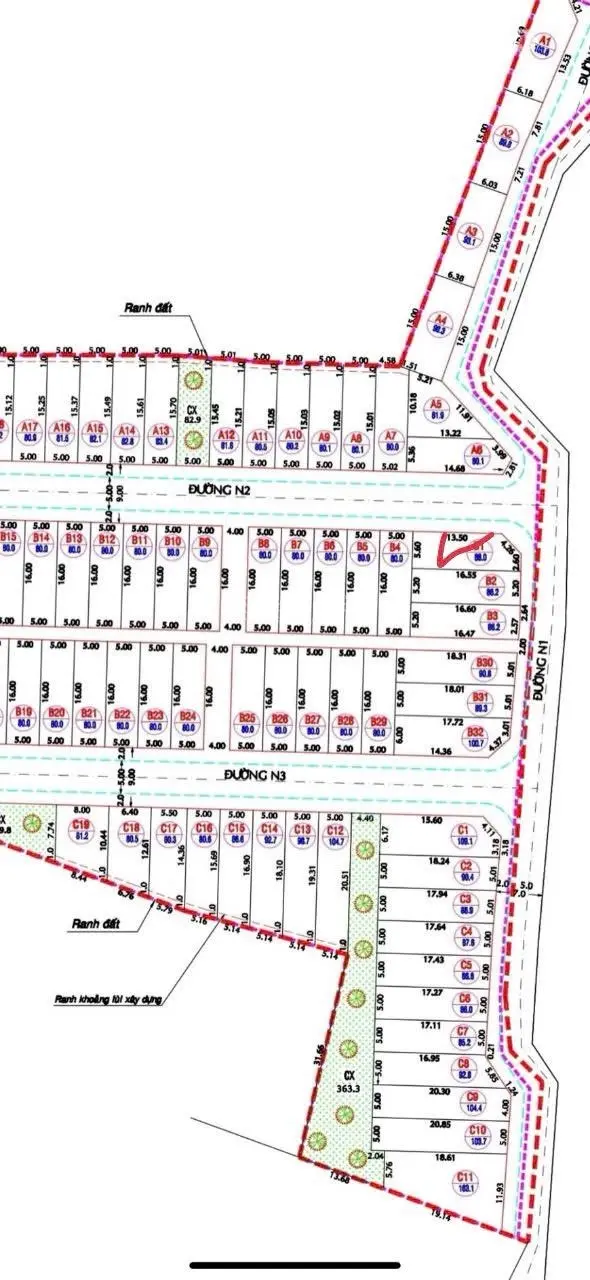 Bán đất KDC Phú Hoà Đông, Huyện Củ chi cách mặt tiền TL15 400m, diện tích: 80m2. Giá: 1.35 tỷ SHR