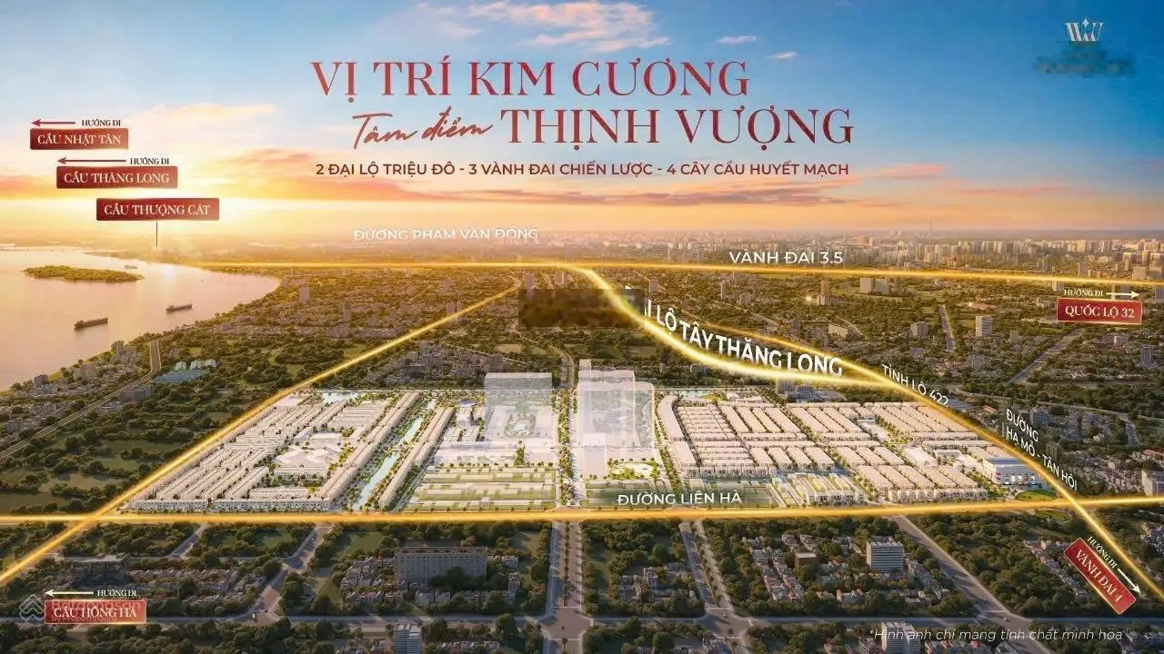 Hót hót hót: cơ hội tốt đầu tư sở hữu biệt thự Vinhomes Wonder City tại Tân Hội, Đan Phượng, Hà Nội