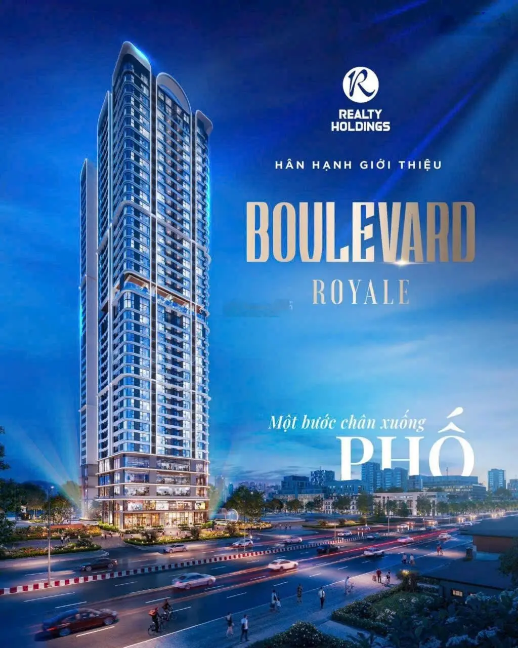 Bán căn hộ Boulevard Royale toạ lạc ngay Quốc Lộ 13, P.Bình Hòa, TP Thuận An, tỉnh Bình Dương.