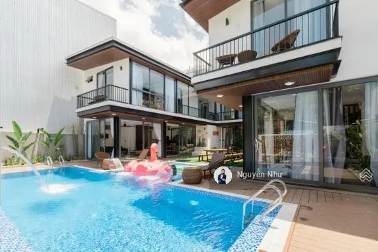 Siêu vip! Villa đường 7m5 gần Hồ Xuân Hương, ra biển 2p, 382m2 ngang 15m, hồ bơi, 100 tr/th - 38 tỷ