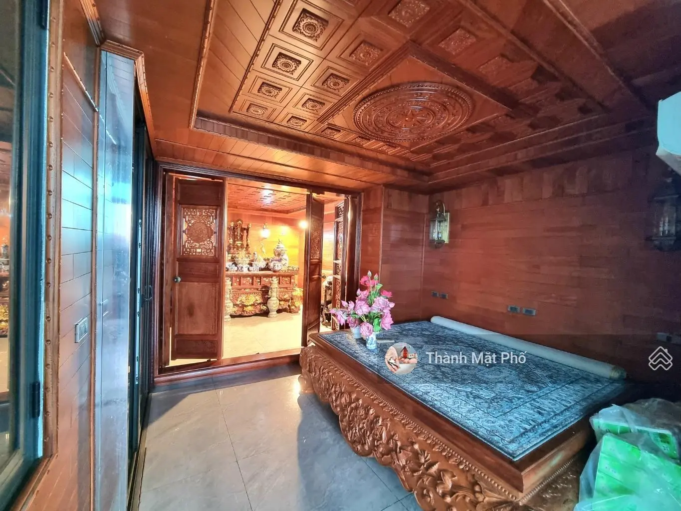 Bán nhà khu biệt thự LK Thượng Thanh, 90m2 6T 23.5 tỷ. Vỉa hè oto tránh, kinh doanh, thang máy