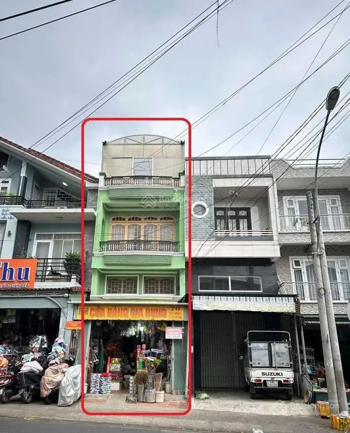 15 tỉ - Bán nhà mặt phố 78,47m2, ngã tư Ngô Quyền - La Sơn Phu Tử, Trung tâm Đà lạt. Giá cực rẻ